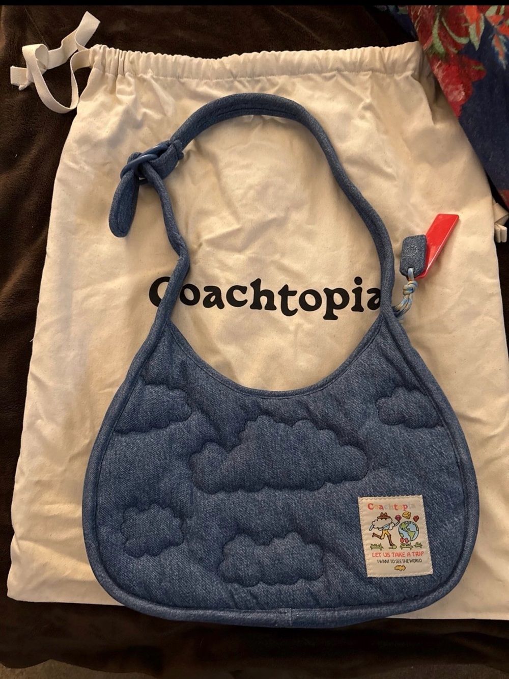 Coachtopia denim Ergo bag